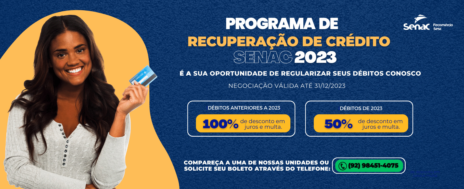 AmEmPauta: Senac Parintins ofertas mais de 350 vagas em cursos gratuitos